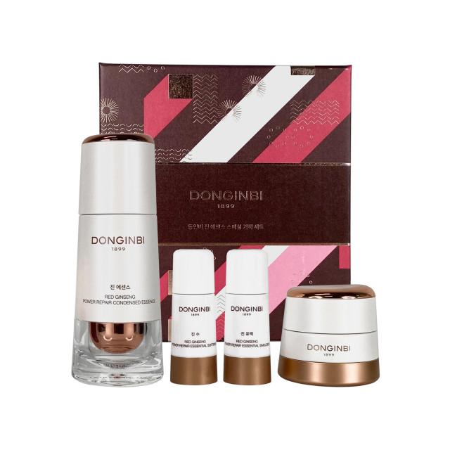 동인비 진 에센스 스페셜 기획 세트 (에센스 50ml + 크림 25ml) + 자생원액에센스 파우치 50매 : 뷰티퍼스트