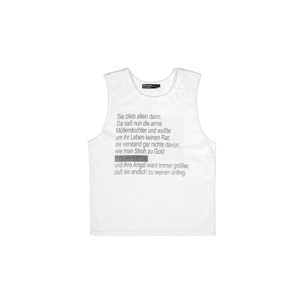 [SUNDAYOFFCLUB : 선데이오프클럽] Märchen 45 Sleeveless - Off White