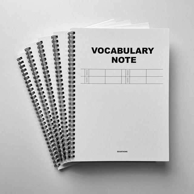 [1+1][자체제작] 프리미엄 외국어 단어 노트