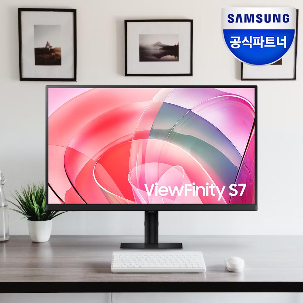 삼성 뷰피니티 S7 S70UD S27D700 IPS 27인치 4K UHD 모니터