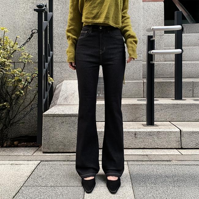 니썸 [미친핏감+편안함🏆부츠컷데님1등+누적50만장][로우라이즈ver+색상추가✨하이웨스트][made]세인트부츠컷데님 - 9color