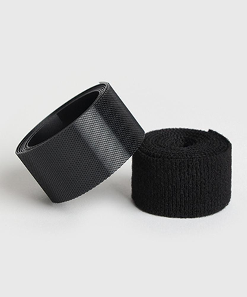 소프트 벨크로 찍찍이 2.5cm 블랙 고품질 나일론 플라스틱 의류 소품