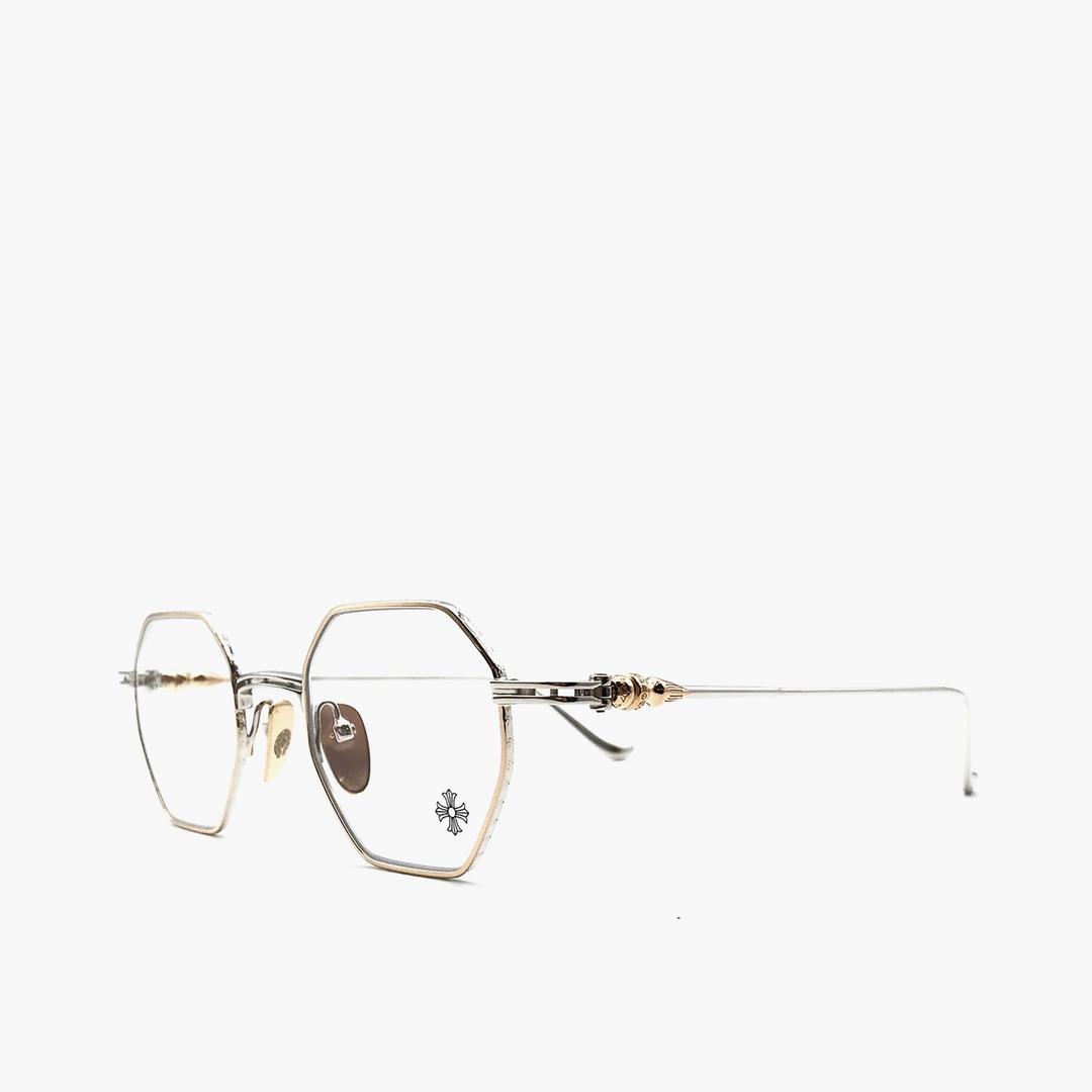 Chrome Hearts EVACULATION GP- SS Gold & Silver Glasses Frame