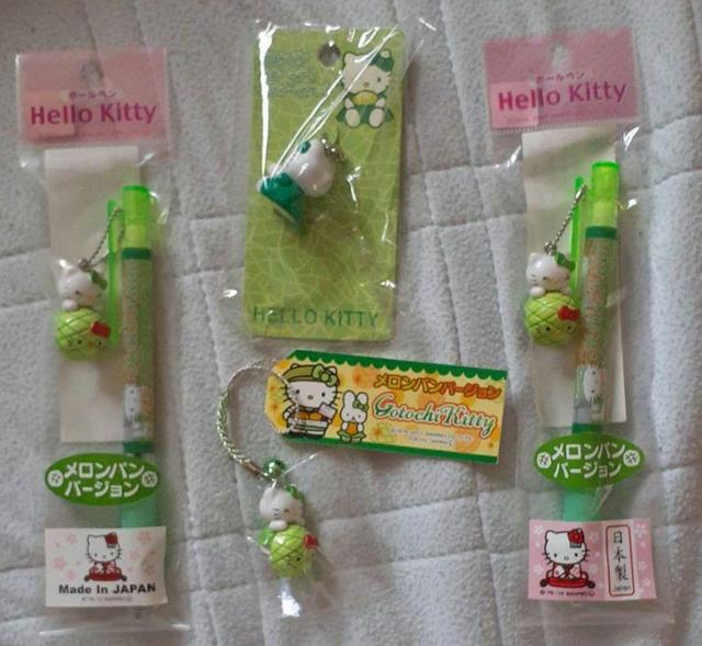 レア　ご当地キティ　メロンパンバージョン　ボールペン ご当地キティ ボールペン メロンパンバージョン 헬로키티 【レア