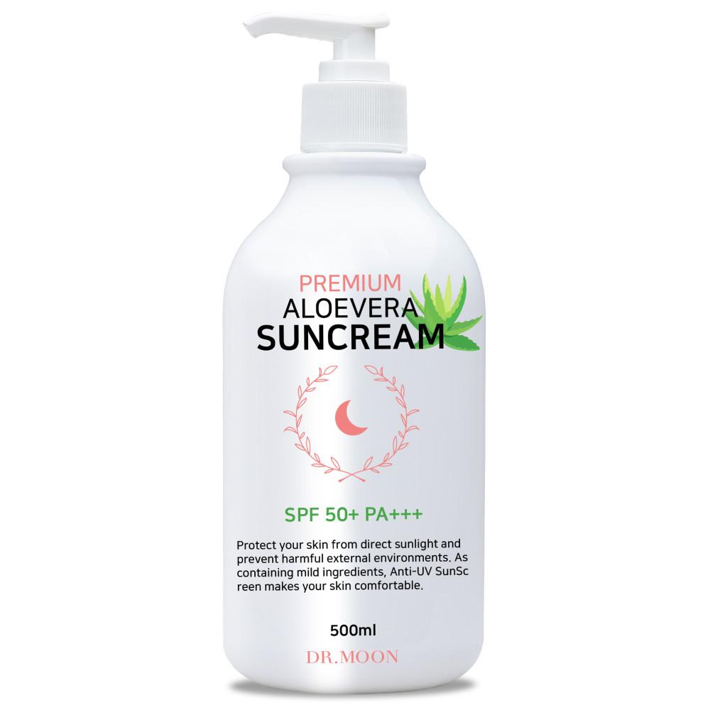 닥터문 알로에베라 무기자차 선크림 대용량 500ml SPF50+PA+++