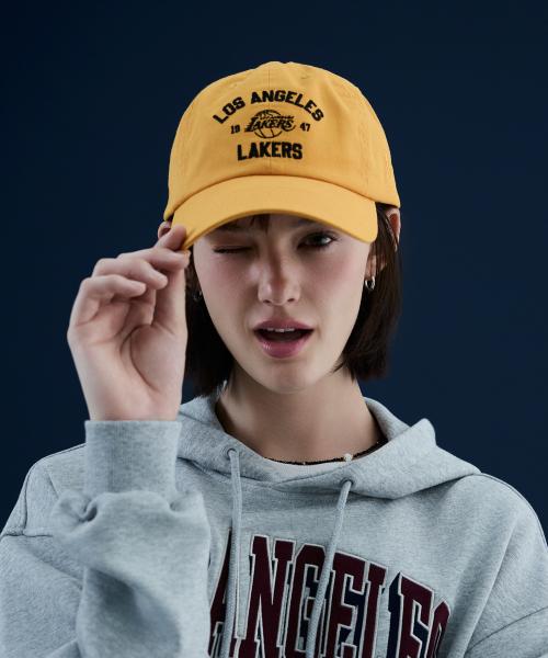 LAL 시티 어센틱 SOFT BALL CAP_SC165(N255AP265P) 머스타드