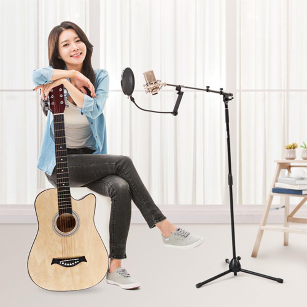 블루엔젤 어쿠스틱 통기타 입문용 배우기 / 기타줄 가방 피크 스트랩 렌치 포함