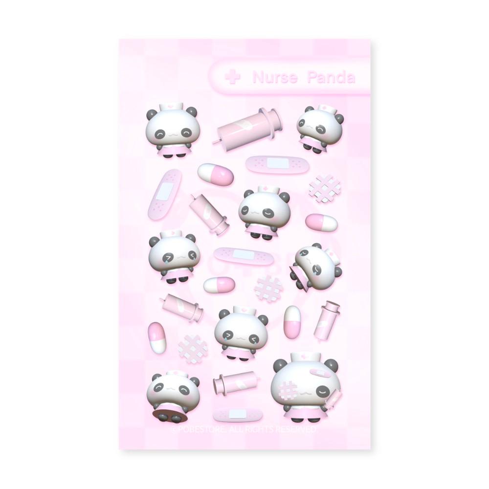 [포베]너스 판다 씰스티커