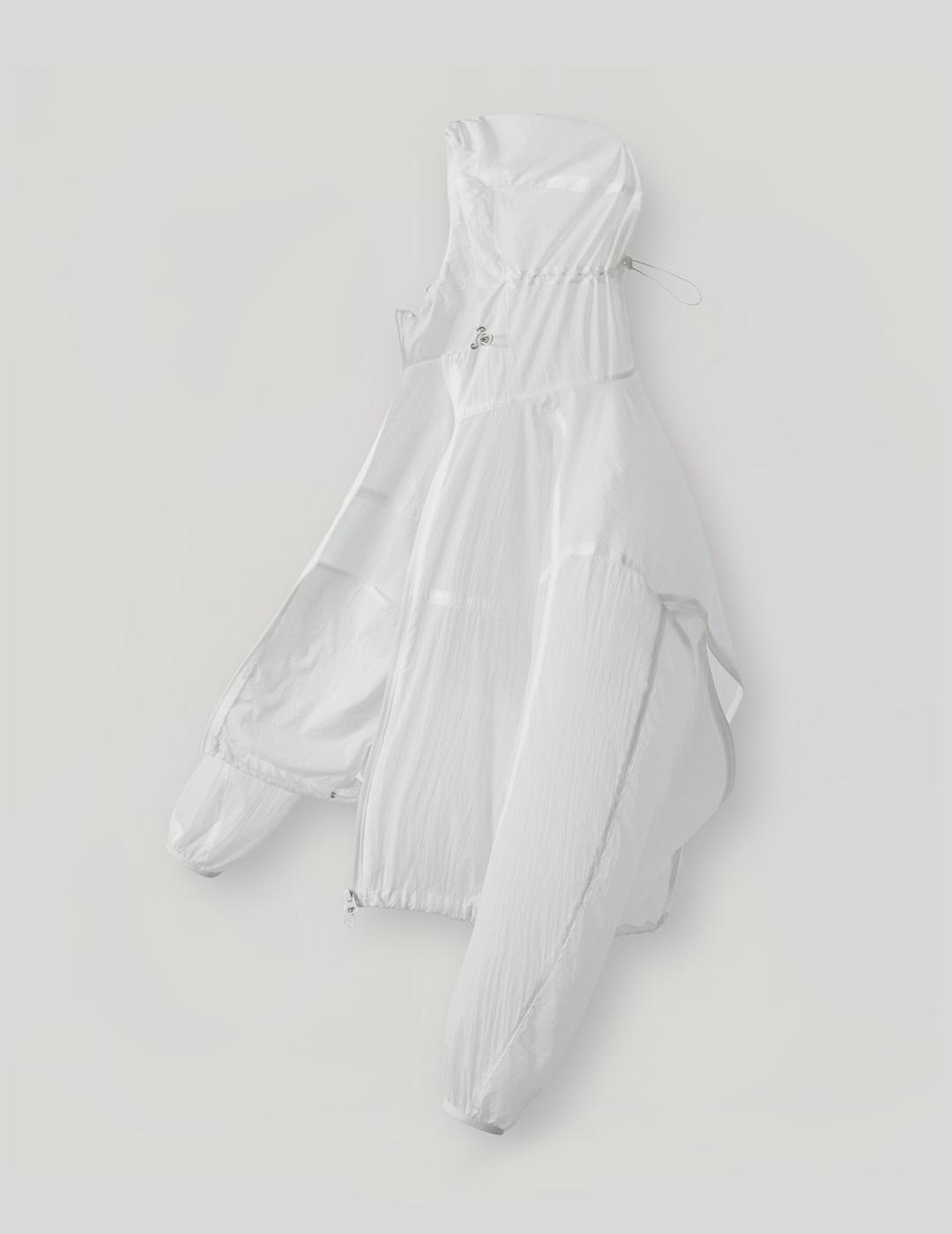 [여름용]Sheer Airflow Wind Jacket_Off White