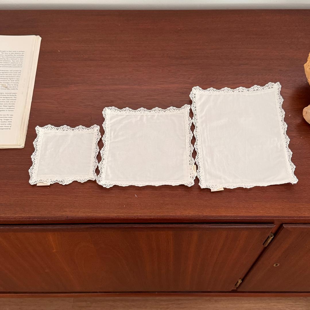 [BY MOMMY] 레이스 코스터(3size)