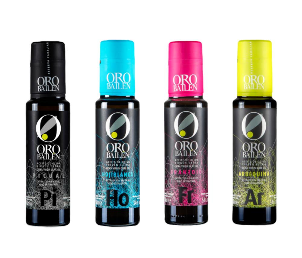 오로바일렌 스페인 왕실 엑스트라버진올리브오일 100ml 4종 세트 올레오칸탈 냉추출방식