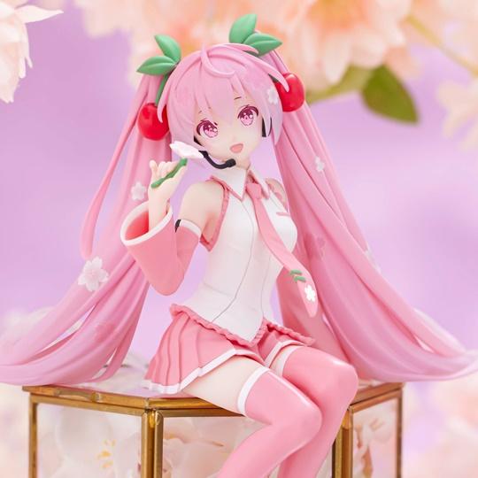 [2024년 2월 발매/3~4월 입고예정]후류 보컬로이드 하츠네 미쿠 사쿠라 미쿠 누들 스토퍼 피규어 2024 일본 내수용