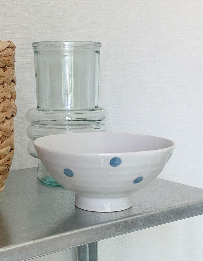 Blue Dot Bowl