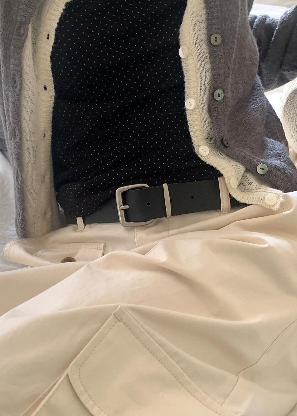 릿킴 WHOLE SKIN LEATHER BELT