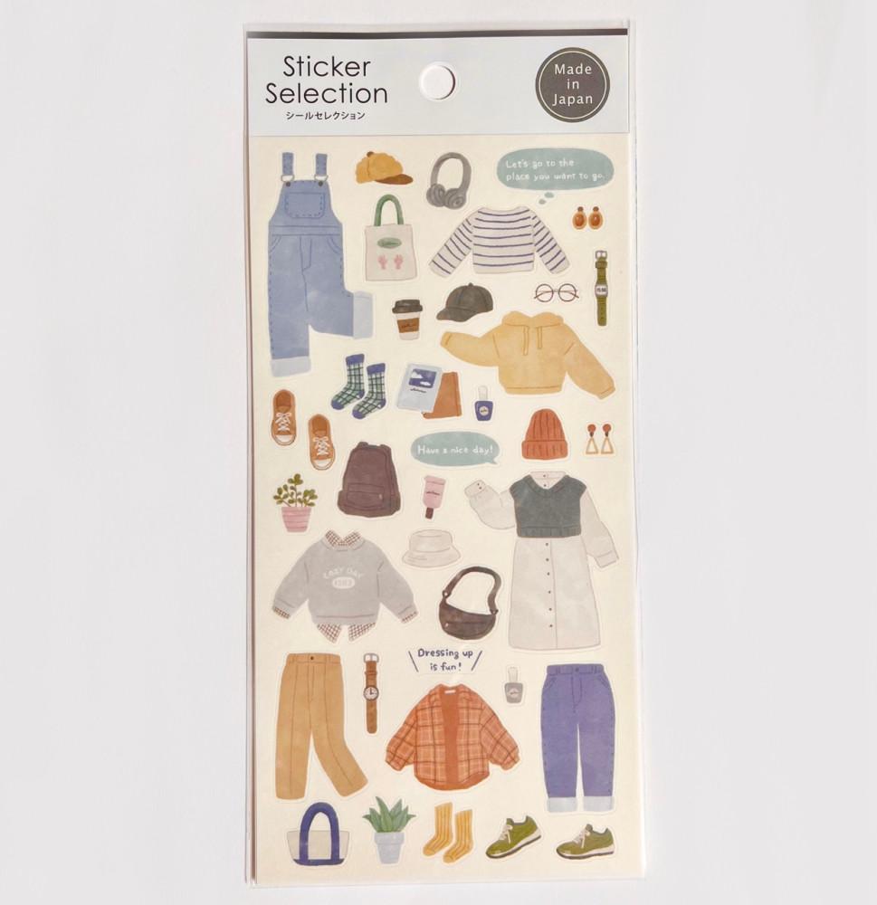 스티커셀렉션 My little closet 스티커 (캐쥬얼)
