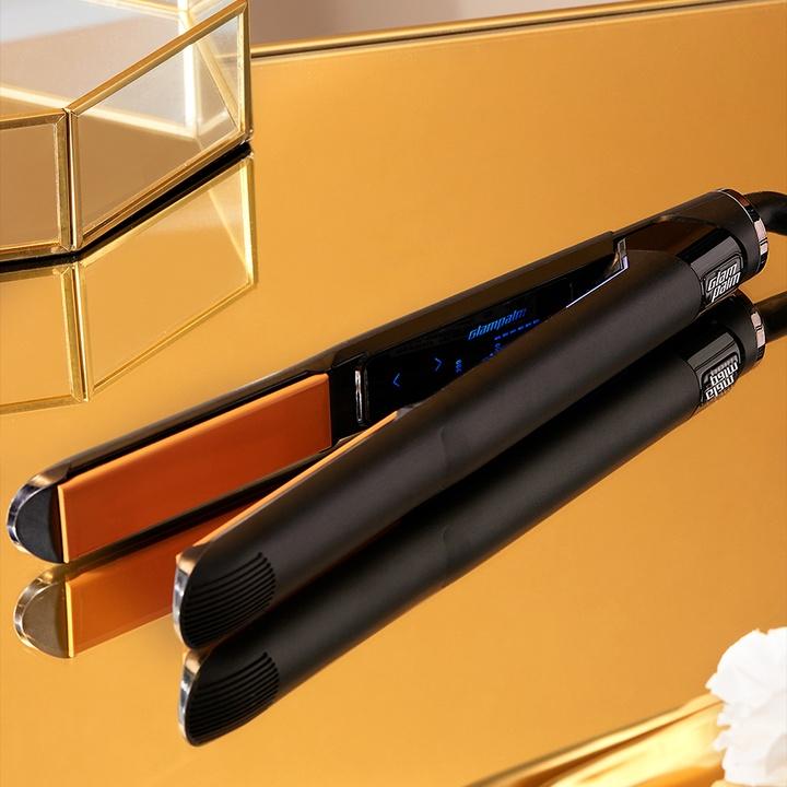 [글램팜 / GLAMPALM] [만능고데기] GP201T 플랫(중) 오리지널블랙 NEW스테디셀러 어떤머리든 OK - 하나만 사도 어디로든 무료배송