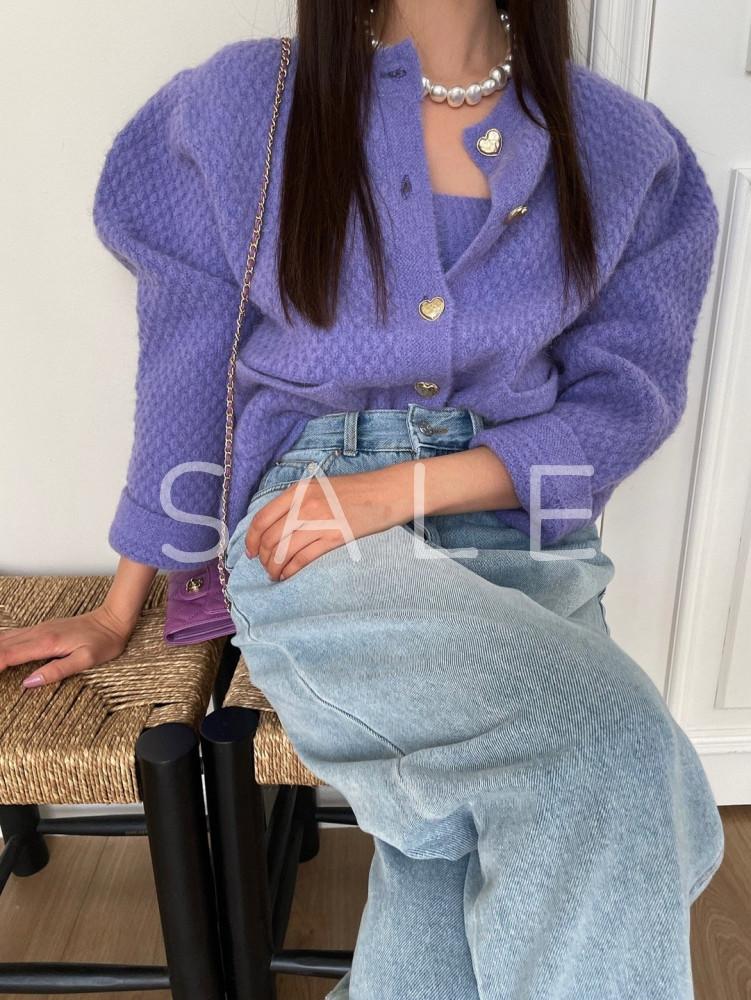 [원가이하세일] 러브 알파카 가디건세트 (3color) : 메이드걸