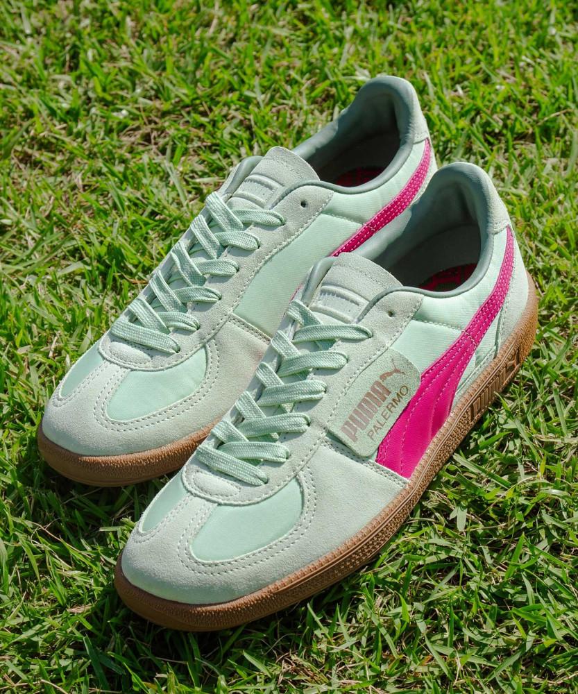 푸마 팔레르모 PALERMO OG 그린 일루전 로즈 383011-07