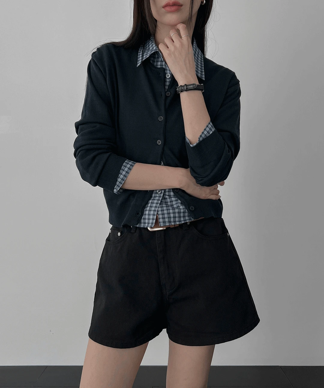 어반 라운드 가디건