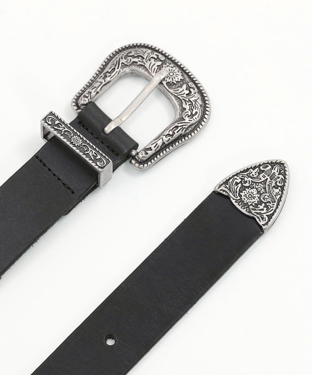 롸잇히어 [인기] 웨스턴벨트 가죽 패션 유니크 힙한 허리띠 버클 포인트 L14