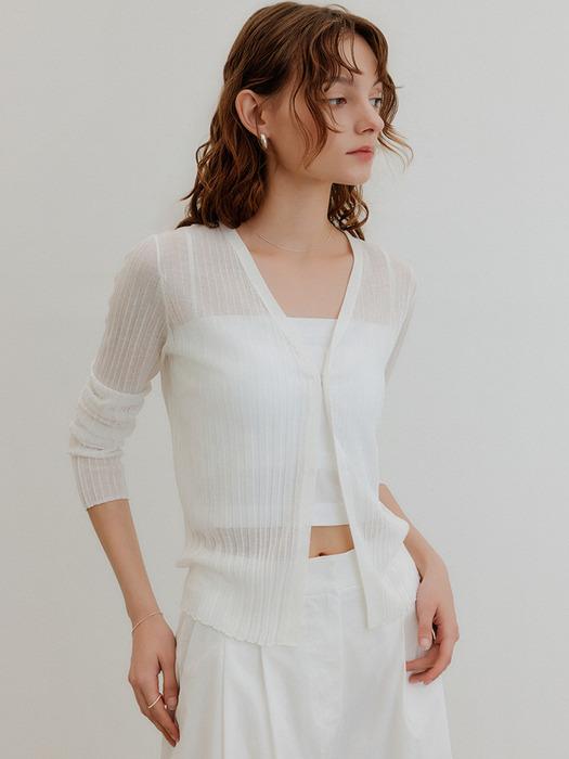 티나 서머 니트 가디건 / TINA SUMMER KNIT CARDIGAN_2colors