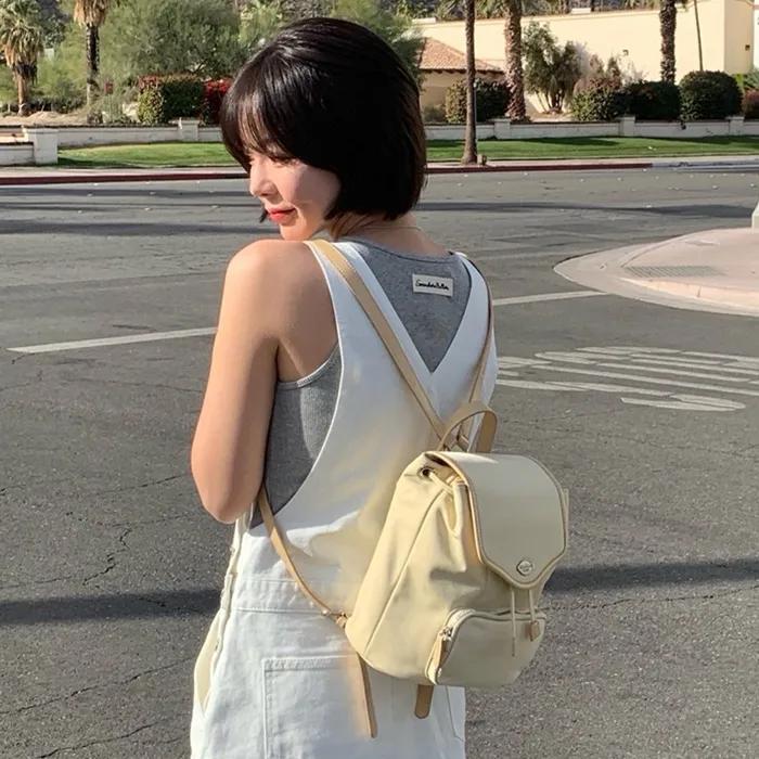 Nylon Fle Backpack - 3Color