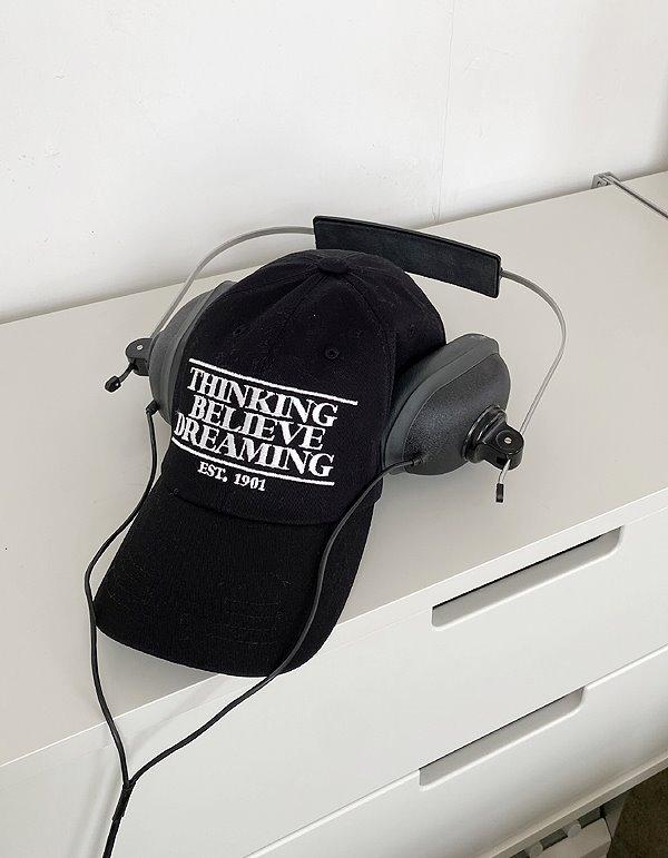 No.9143 dreaming 1901 ball CAP (5color)