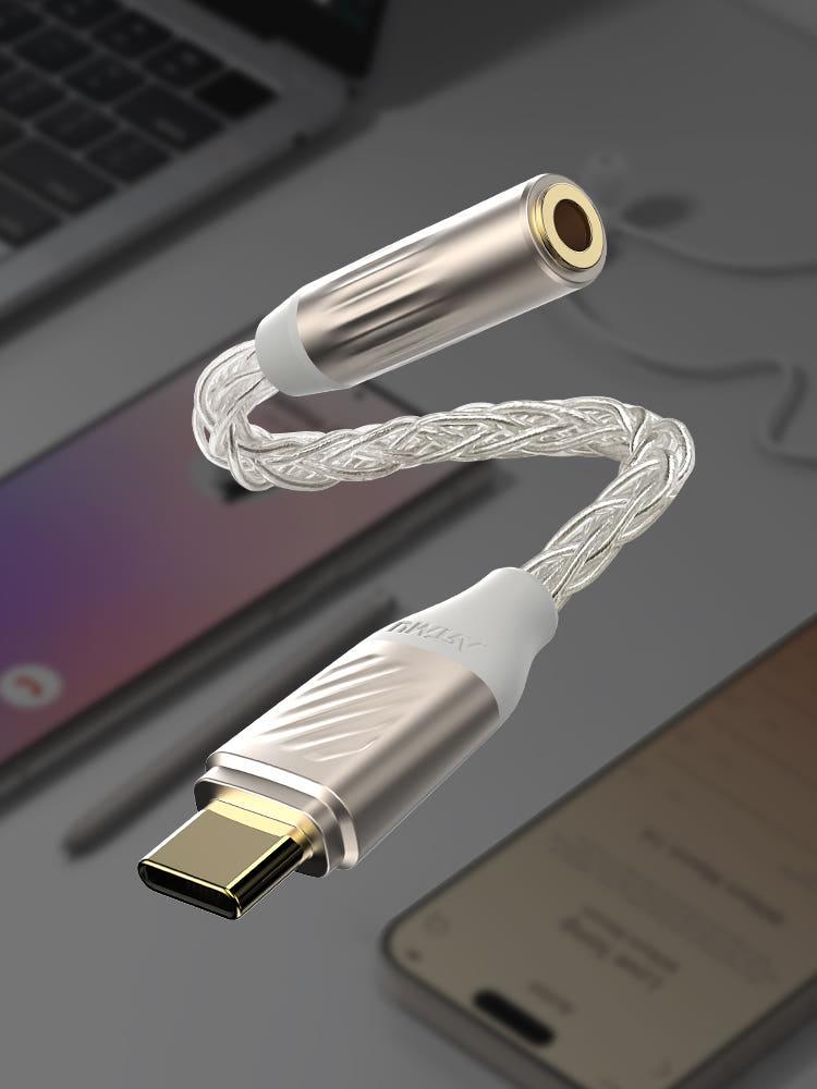 USB C타입 to 3.5mm 이어폰잭 어댑터 플러스