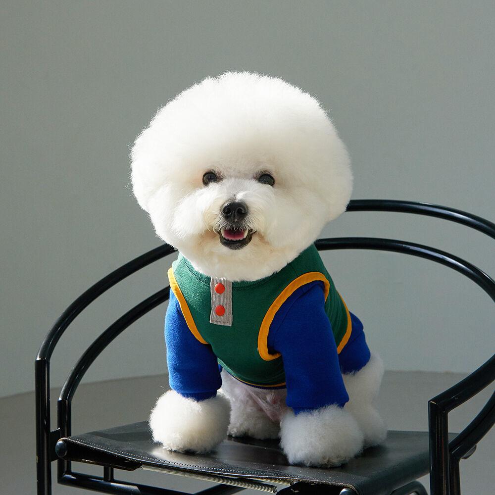 장난꾸러기 워크윗 플리스 & 리쉬 셋업 : 네이비그린