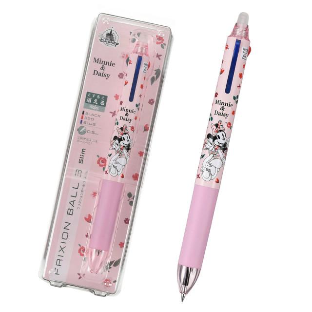 디즈니스토어 미니 앤 데이지 지워지는 프릭션 볼 슬림 3색 0.5mm