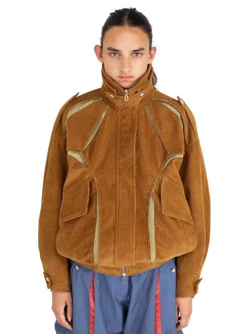 CHASSEUR JACKET - HONEY / OLIVE GREEN