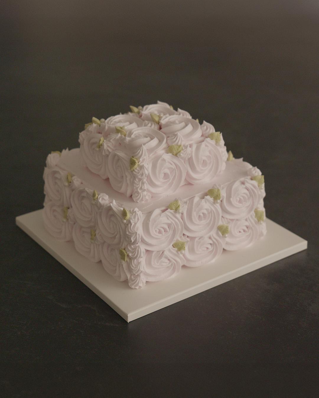 클래식 로즈 생크림 2단_1호