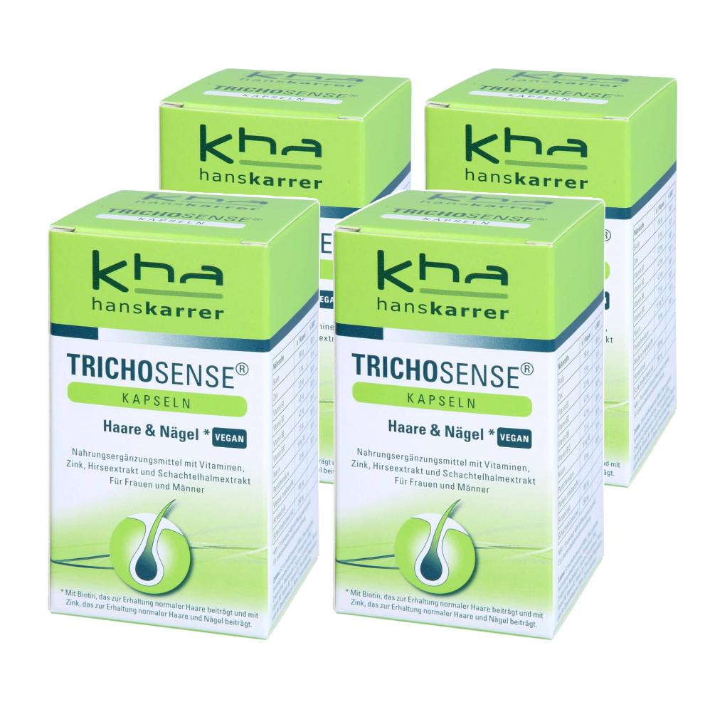 한스카러 트리코센스 헤어 & 네일 60캡슐 x 4병 번들 Trichosense 유럽직구