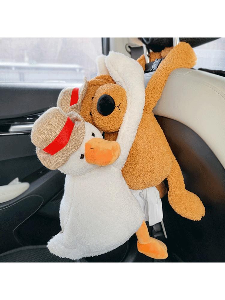귀여운 오리 강아지 곰돌이 인형 티슈걸이