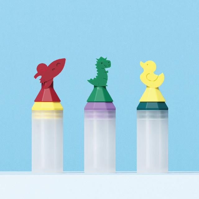 [eeeek] 이크 실리콘 국민 투약병 20cc 60cc 아기 약병 시럽병 물약병 투약기 대용량