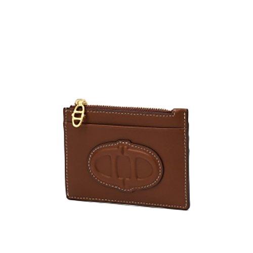 [STAMP] 브라운 레더 카드지갑 AAHO4E450W2