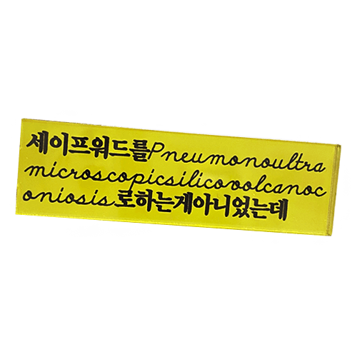 《베리칩》세이프워드 키링(한정)