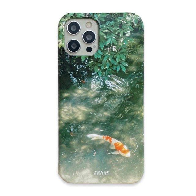 [green breeze koi goldfish hard case] 금붕어 잉어 물고기 하드케이스 여름 바다케이스 빈티지 오리엔탈 아이폰 갤럭시케이스