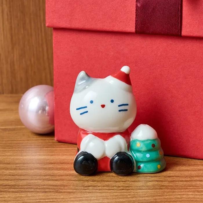 크리스마스 밀크캣 인센스 홀더