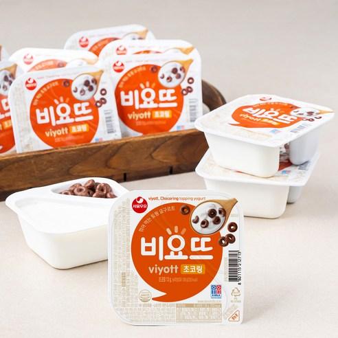 서울우유 비요뜨 초코링 요거트, 138g, 12개 - 요구르트/유산균 | 쿠팡