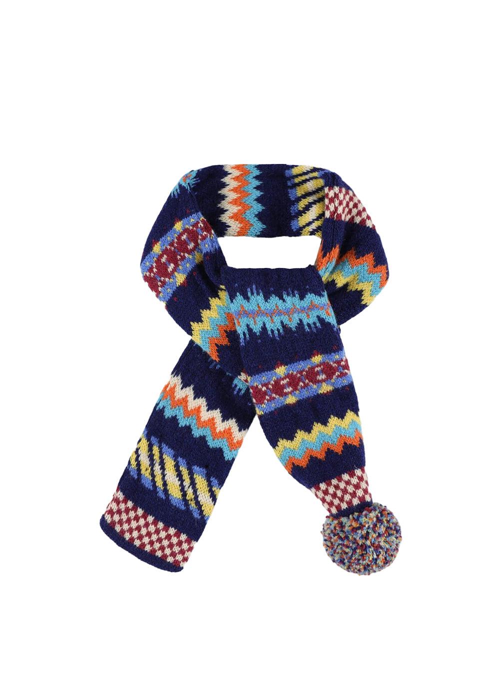 Small Woolen Wonder Scarf  (Cobalt)