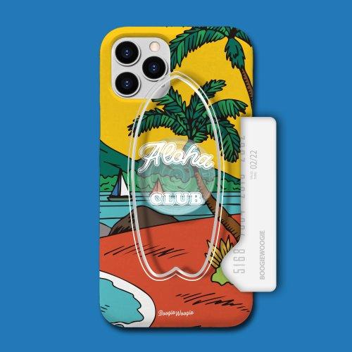 슬림카드 케이스 아크릴톡 세트 - 알로하 클럽(Aloha Club)