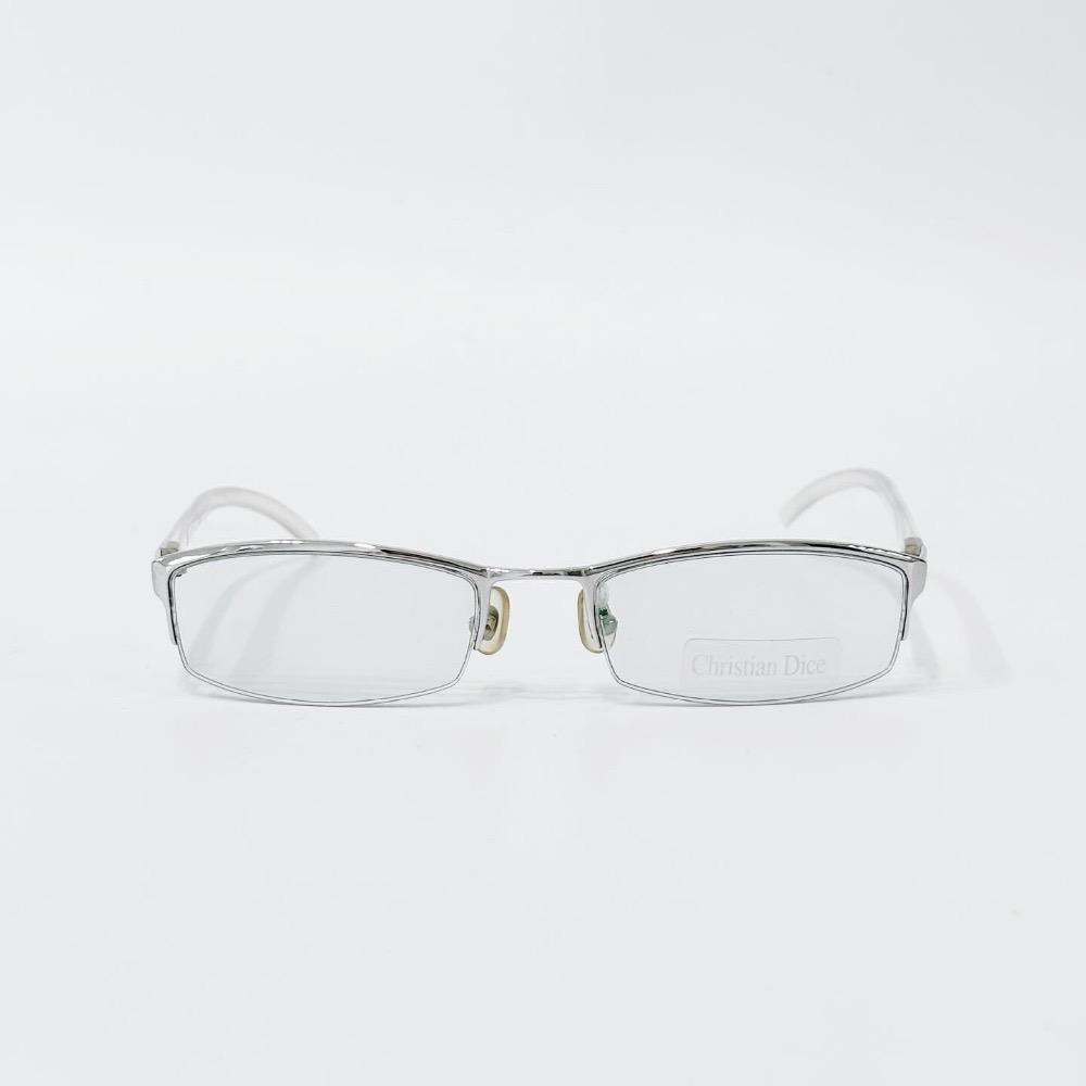 Christian Dice silver tint glasses