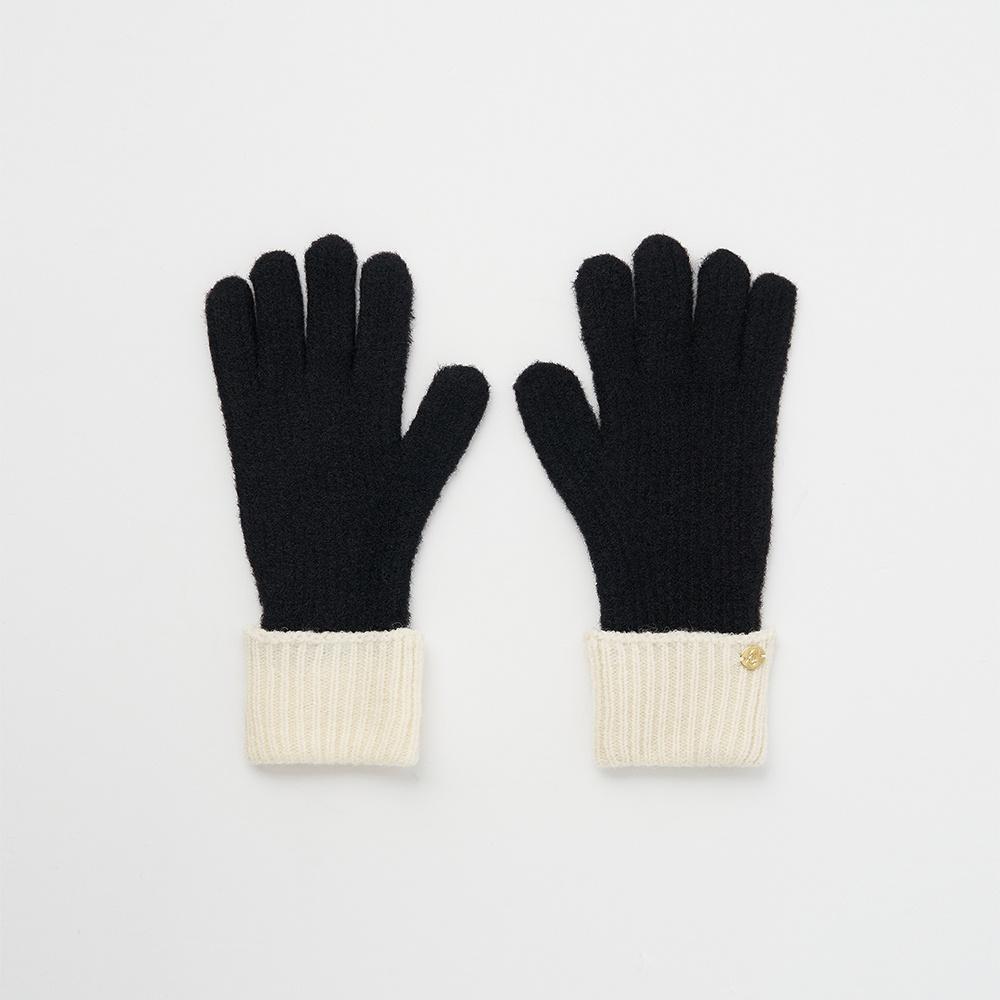 [3차 리오더][선물포장] Two tone symbol glove_3colors