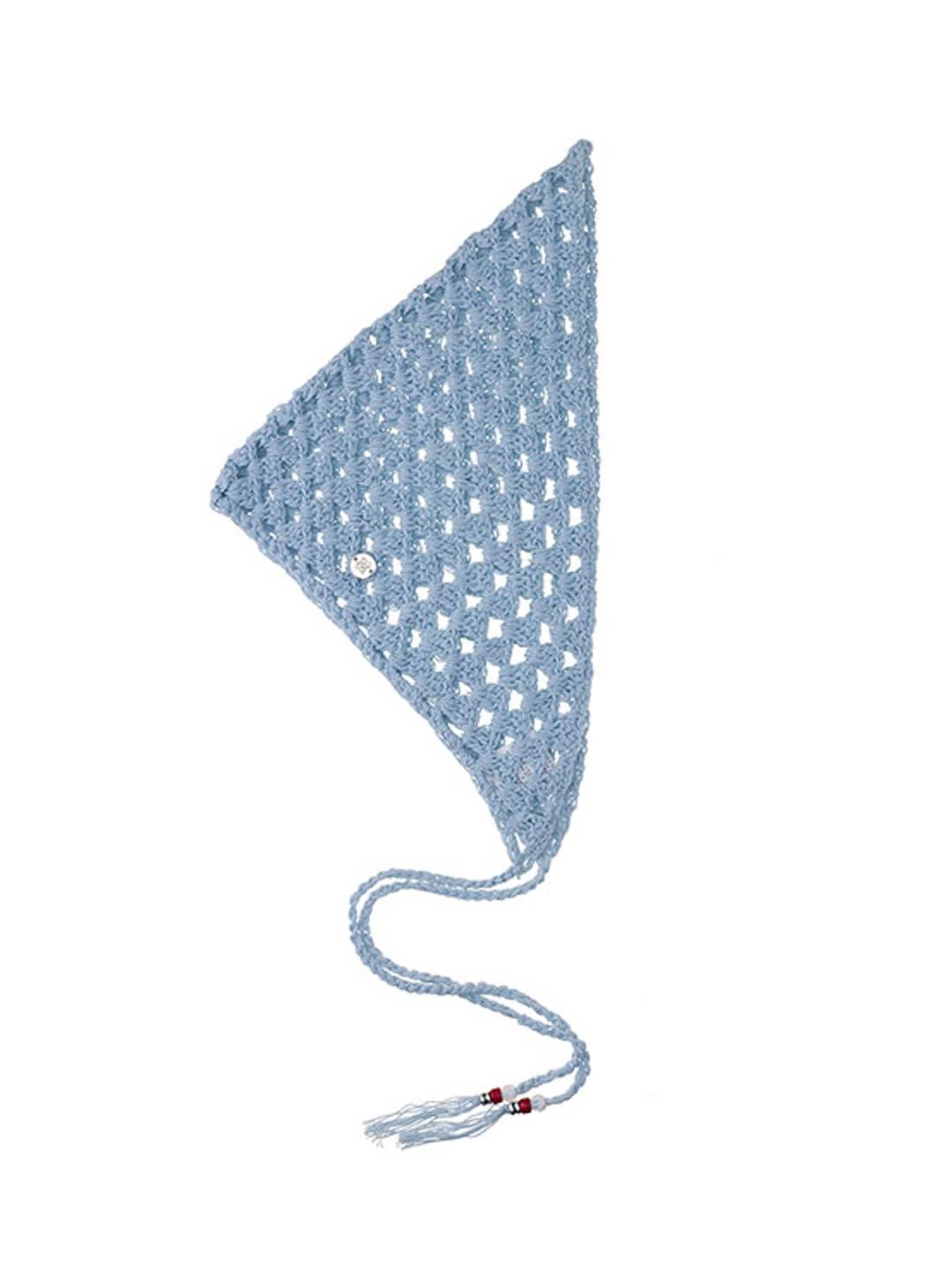 Crochet Hair Bandana in S/Blue VX4MA314-21
