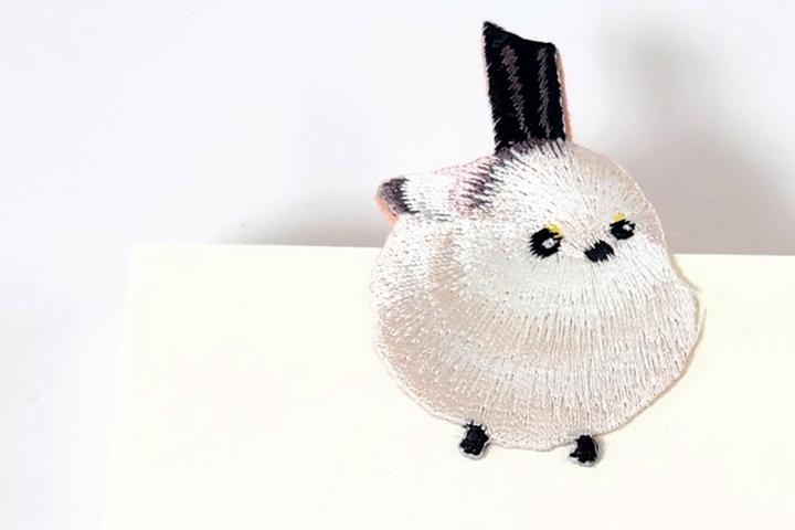 와펜 책갈피 북마크 귀여운 오목눈이 동물 캐릭터