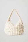 [제니착용_오프화이트] COS 코스 퀄팅 퀼티드 오버사이즈백 quilted oversized bag