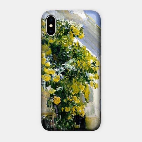 [케이스뮤지엄 명화 케이스][호아킨 소로야] The Yellow Rosebush of the Sorolla House