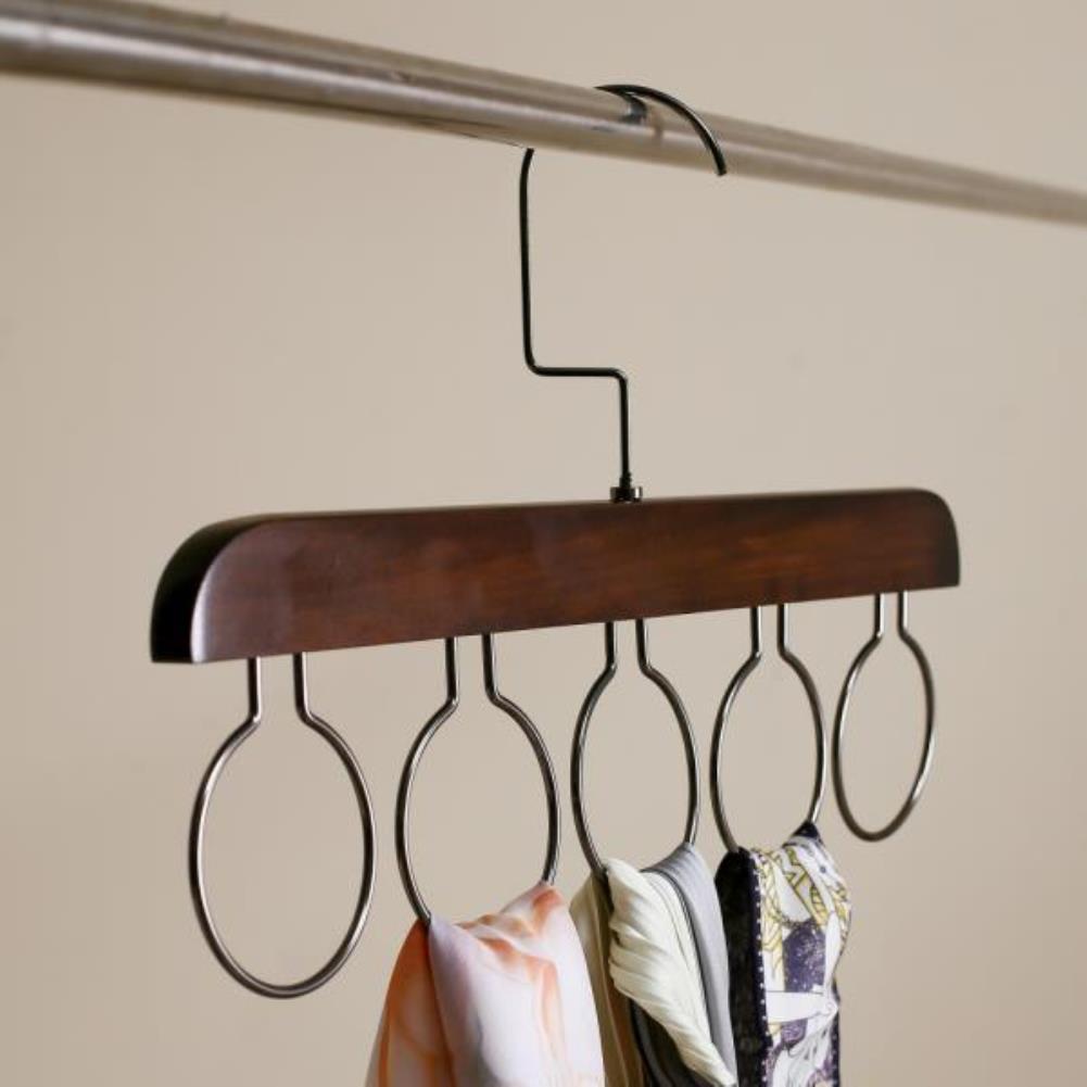 우드 옷걸이형 스카프걸이 옷장정리 벨트 머플러 스카프걸이 벨트걸이 넥타