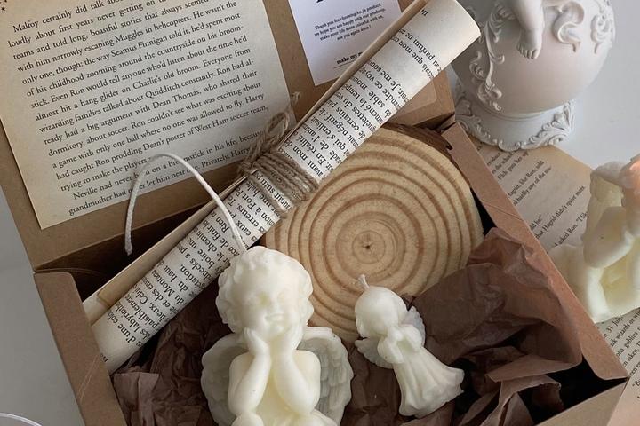 천사캔들+소품 홈데코 SET